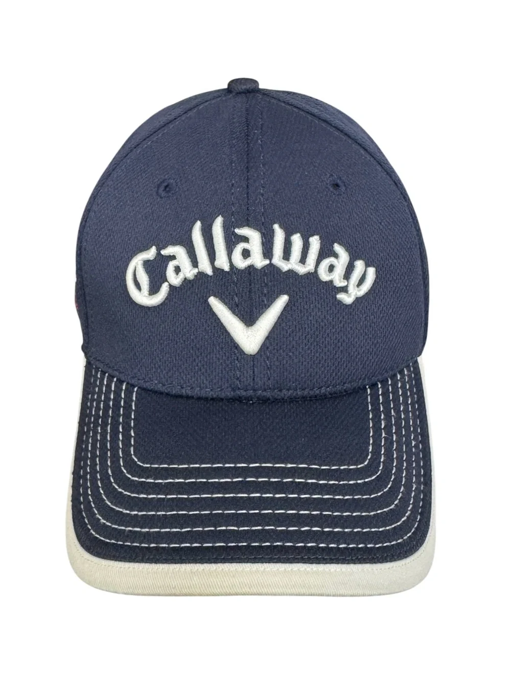 New Era Blue Callaway Odyssey Hex Black Tour Razr Golf Adjustable Strapback Hat